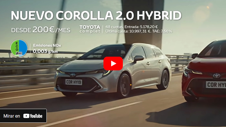 Video del Nuevo Corolla