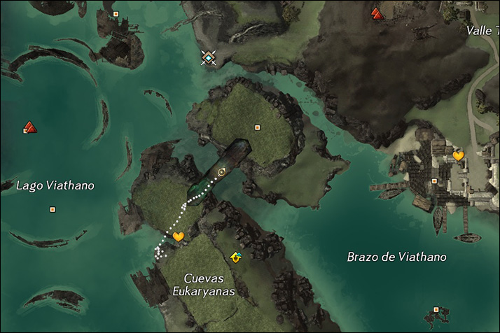 Tunel submarino que conecta ambas islas Foto Punto de interés en isla Colinas Kessex