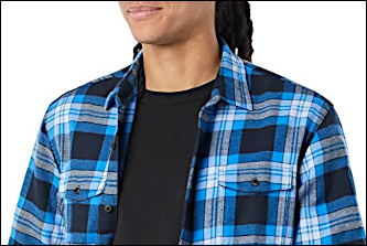 Camisa de franela para hombre