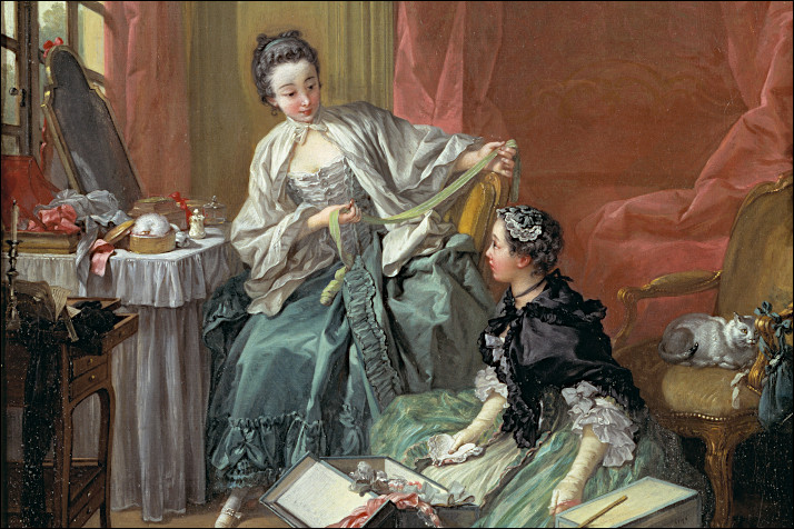 La modista - Museo Nacional en Estocolmo, Suecia Foto boucherrococo02