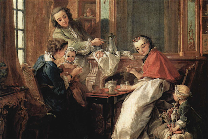 El almuerzo - Museo del Louvre en Paris, Francia Foto boucherrococo03