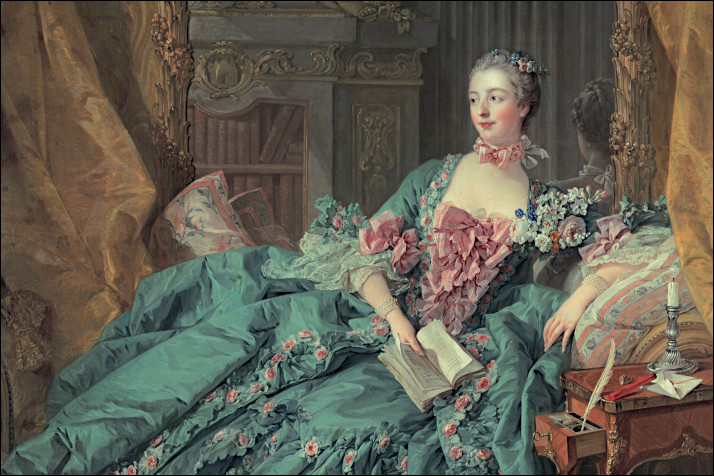 Madame de Pompadour - Pinacoteca Antigua de Múnich, Alemania Foto boucherrococo05