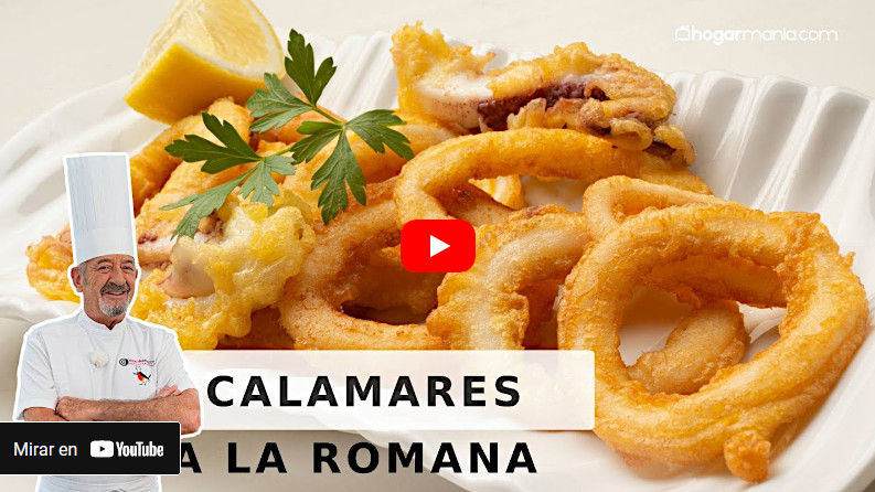 Video de Calamares a la romana de Arguiñano