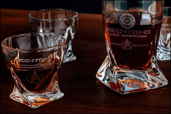 Decantador de whisky de Star Trek