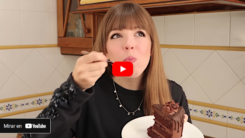 Video con receta de pastel de chocolate