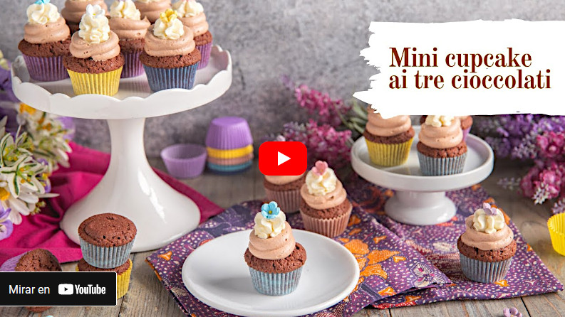 Video della ricetta dei cupcake