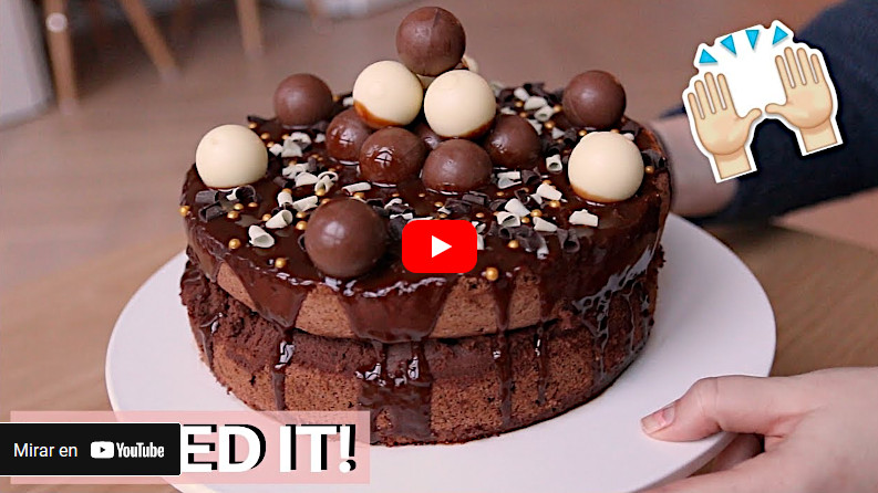 Video van het recept voor chocoladetaart