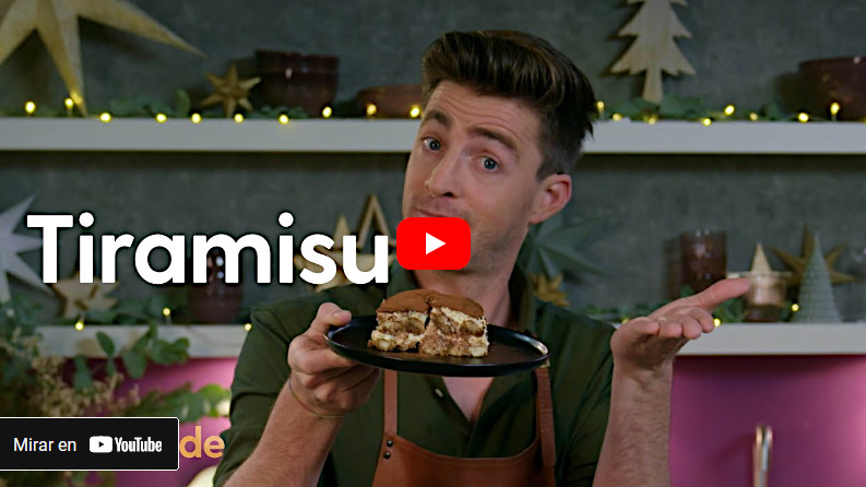 Video van het recept voor tiramisu
