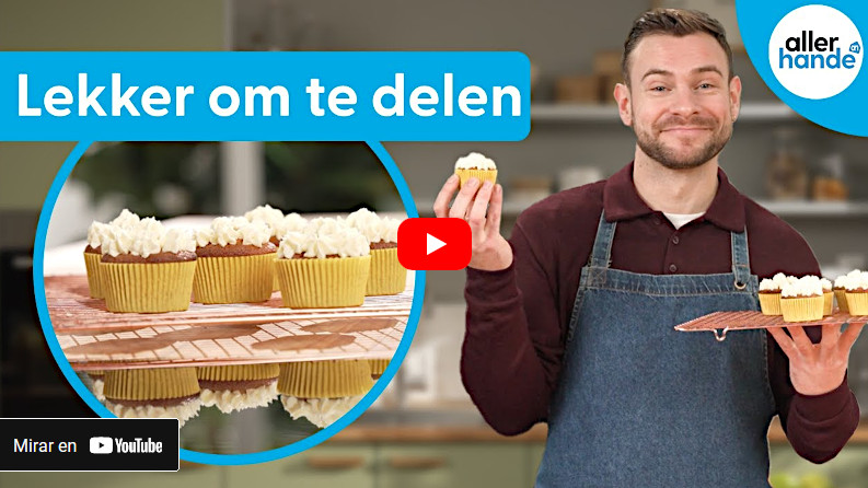 Video van het recept voor cupcakes