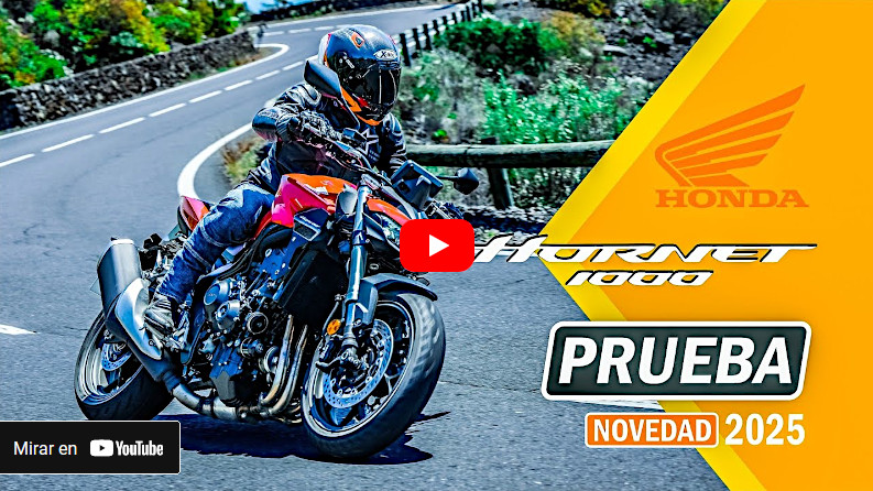 Video de Honda CB1000 Hornet, la m&aacute;s potente