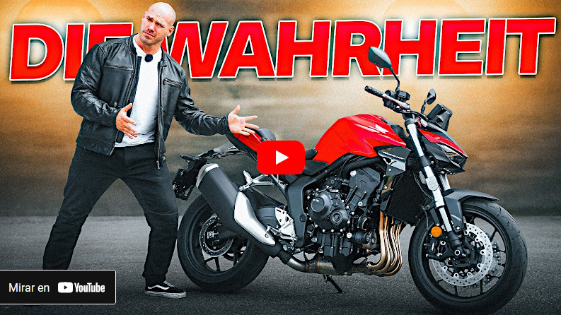 Probefahrt-Video der Honda CB1000 Hornet