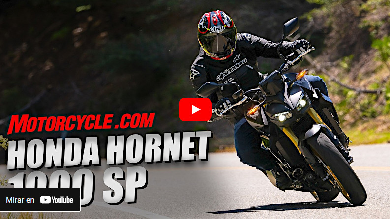 Review Video of the Honda CB1000 Hornet SP