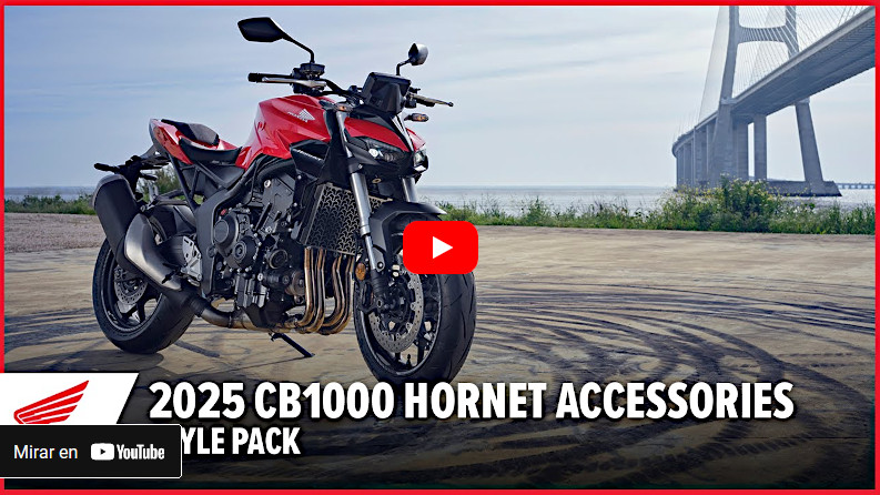 וידאו של אופנוע Honda CB1000 Hornet