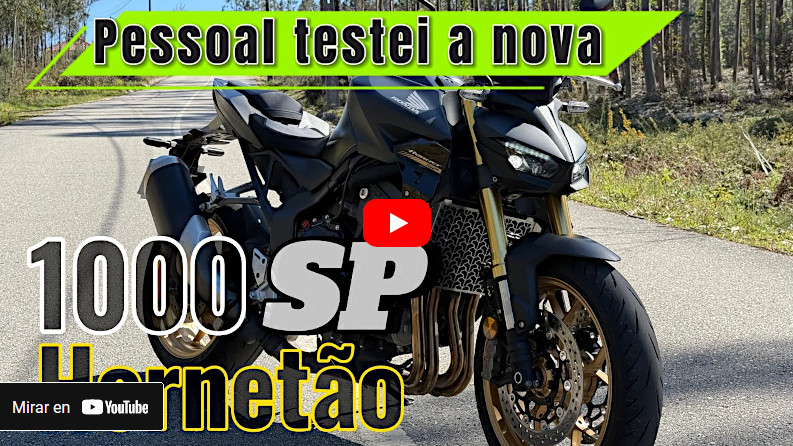 Vídeo da motocicleta Honda CB1000 Hornet