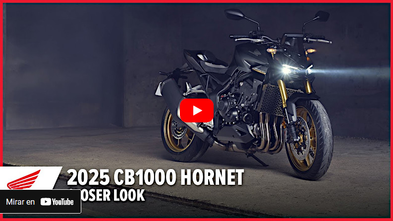 Видео мотоцикла Honda CB 1000 Hornet