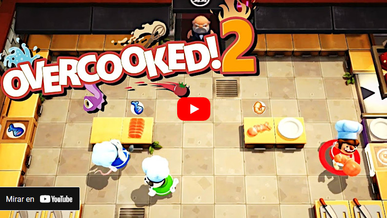 Video de Overcooked 2 - Modo Historia